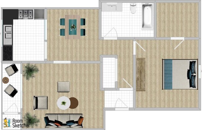 FLOOR PLAN - 5201 Atlantic Blvd