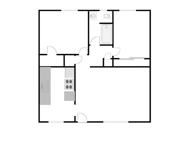 2BR/1BA - Willowbrook Apartments