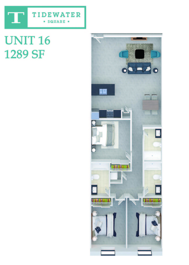 Floorplan - Tidewater Square