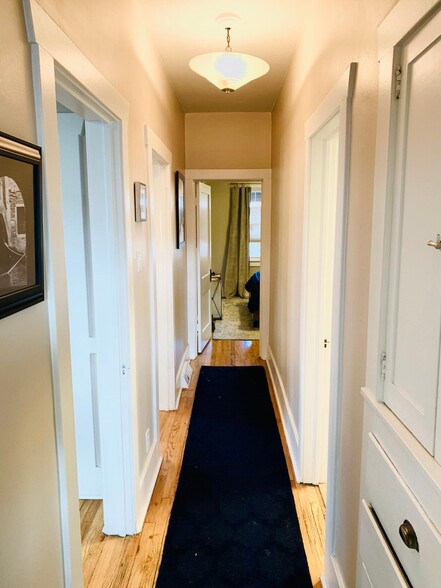 Upstairs hallway - 1447 Osceola St