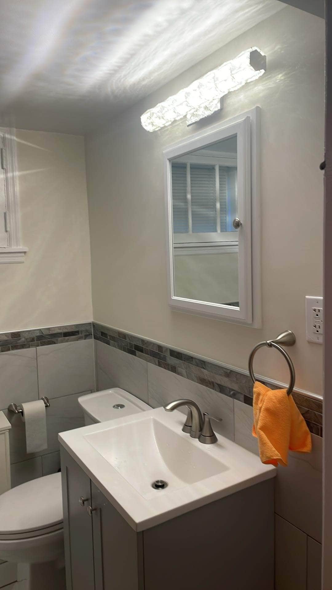 from kitchen to bathroom - 1417 West 37th Street