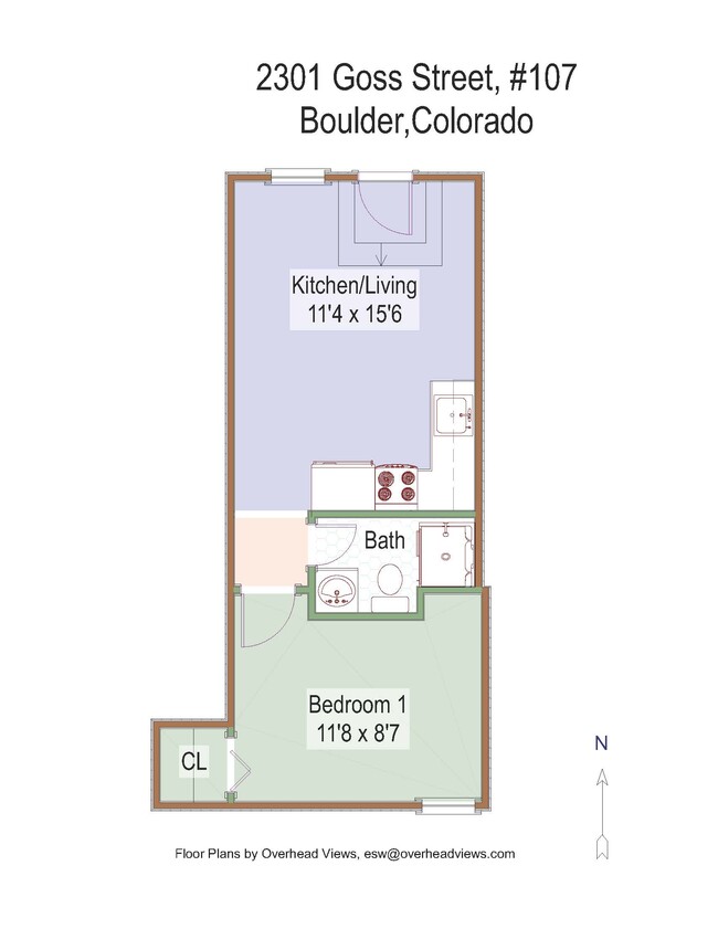 Floorplan - 2301 Goss St