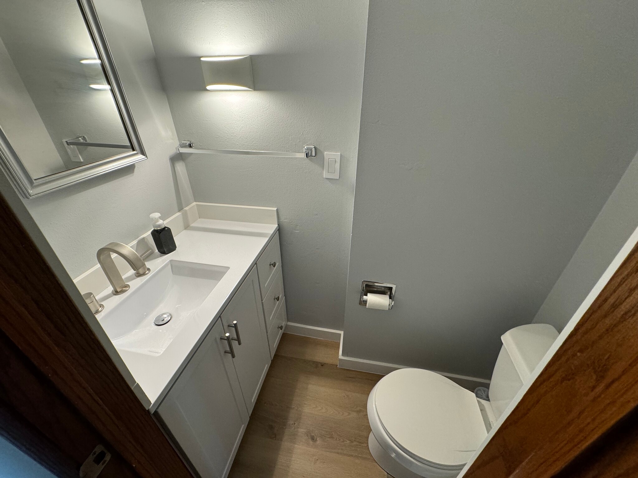 Newly Remodeled Half Bath on First Floor - 2862 N 124th St