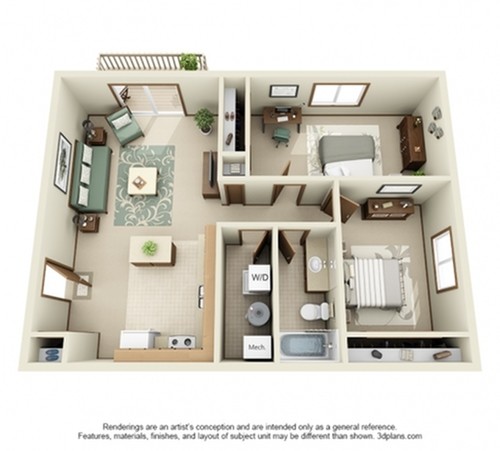 Floorplan - 2921 Lisa