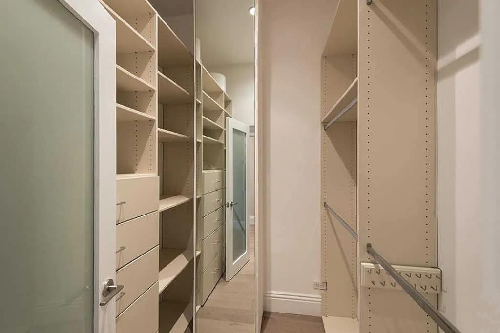 Primary Walk-in Custom Closet - 10501 Wilshire Blvd