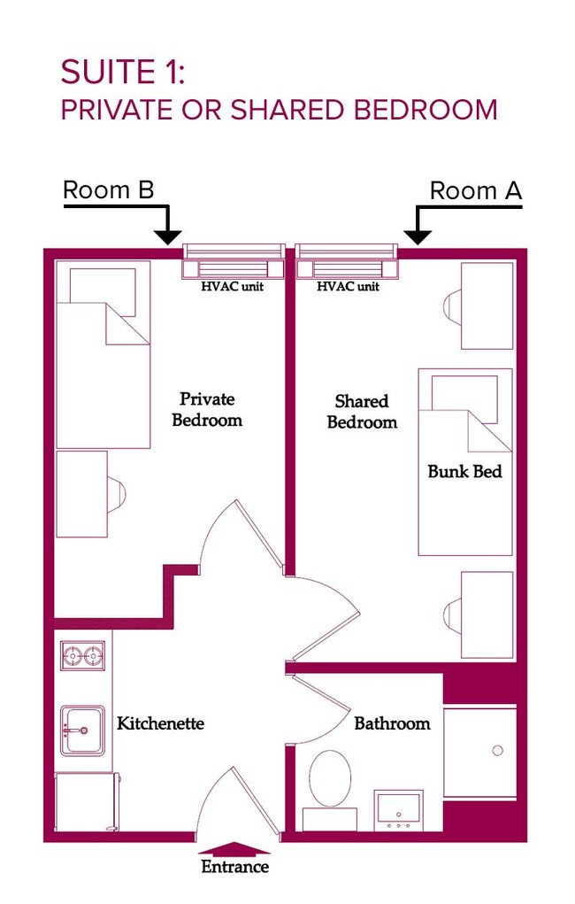 Floorplan - Student Housing- Residence Hall