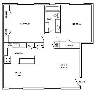 2BR/2BA - FRANCISCAN