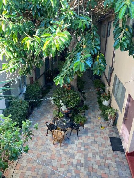 VIEW FROM BALCONY - 3705 Westwood Blvd