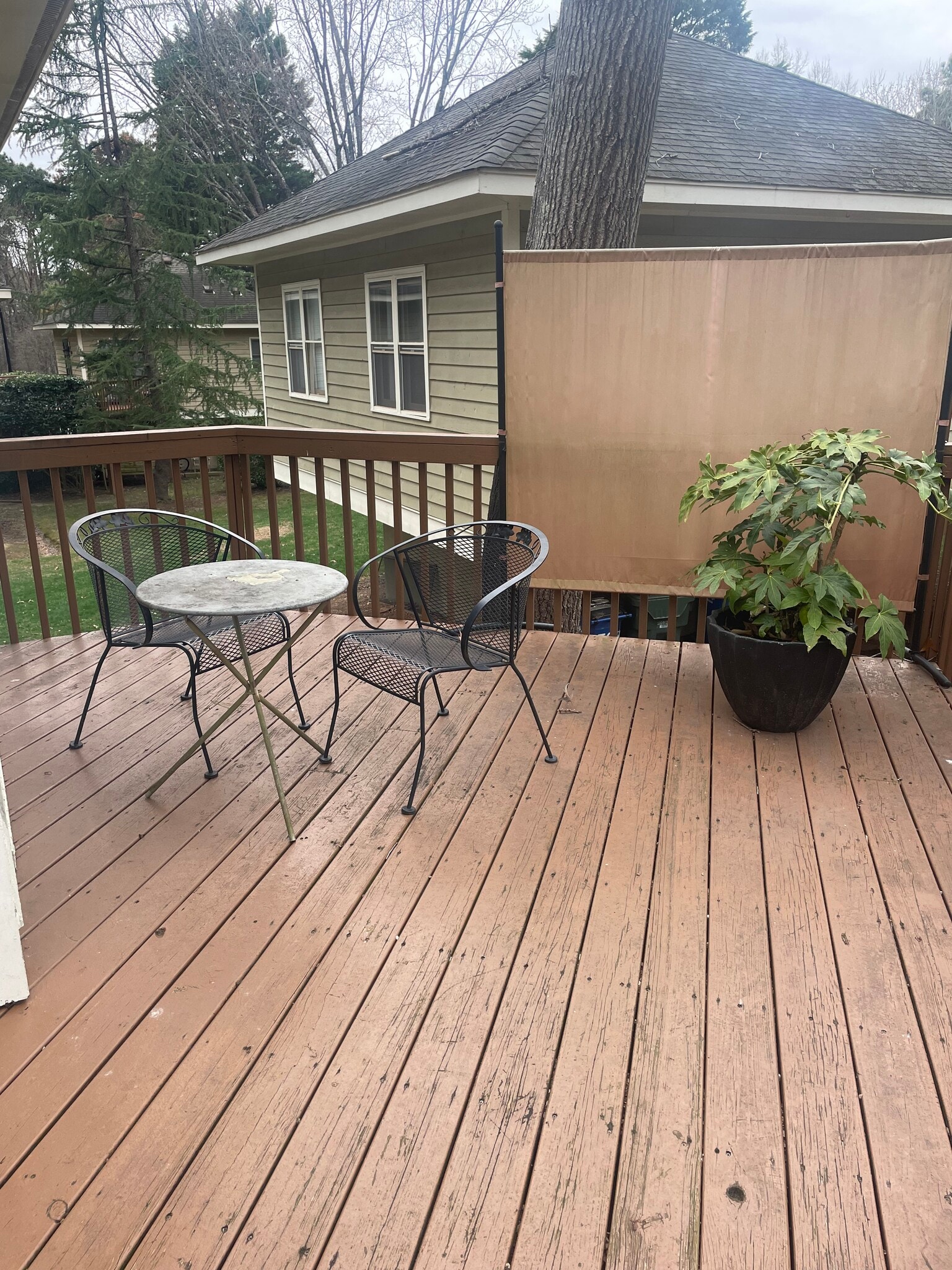 Large deck - 3600 Mill Run