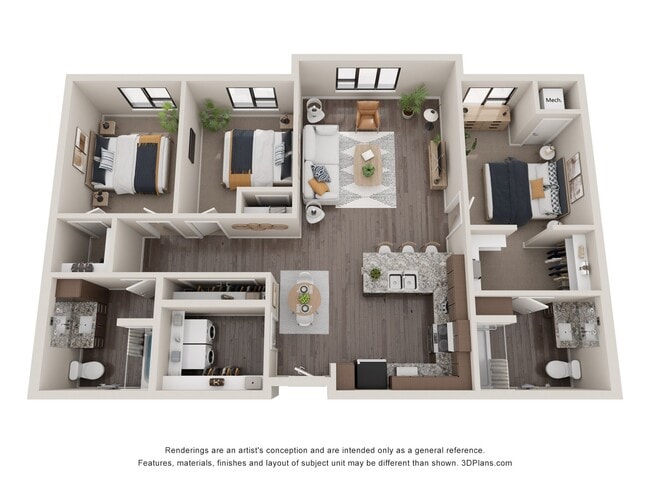 Floorplan - Decatur Landing I & II