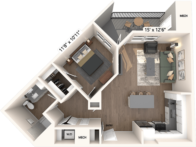 Floorplan - Avalon W Squared