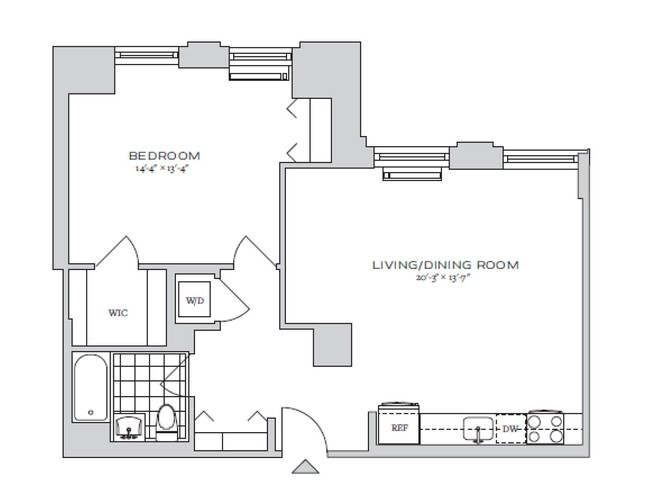 Floorplan - 70 Pine Apartments