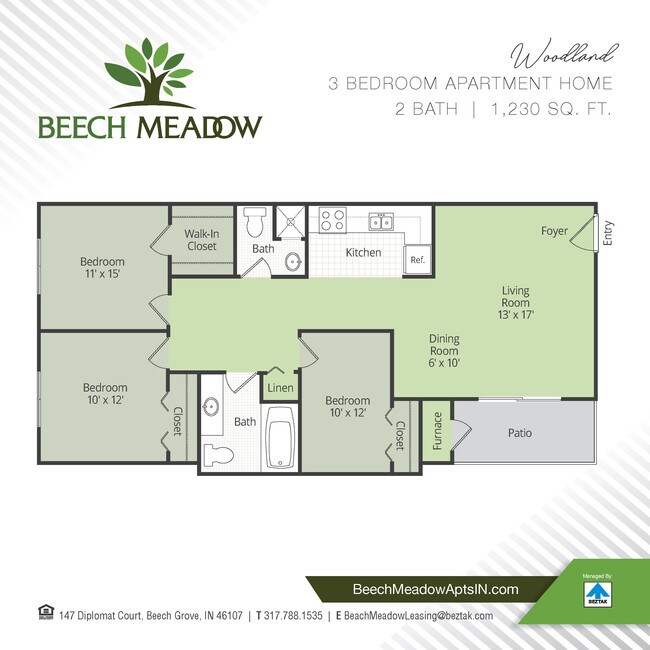 Beech Meadow Apartments Beech Grove In Apartment Finder