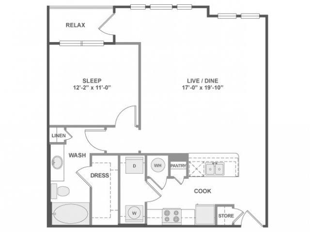 Floorplan - AMLI West Plano