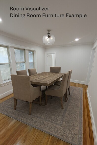 Dining Room Furniture Visualizer - 2337 W Roscoe St