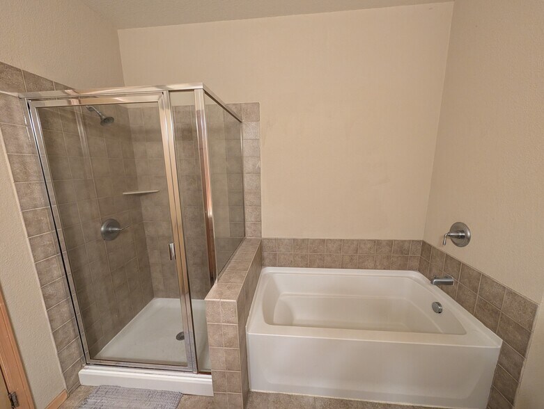 full bathroom with shower & tub - 1155 Ford Road