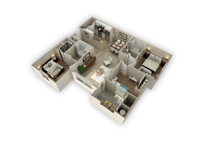 Floorplan - The Landing at College Square