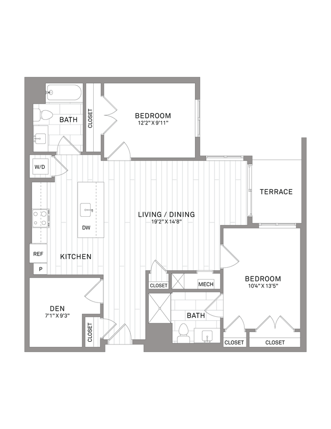 Floorplan - The Abby