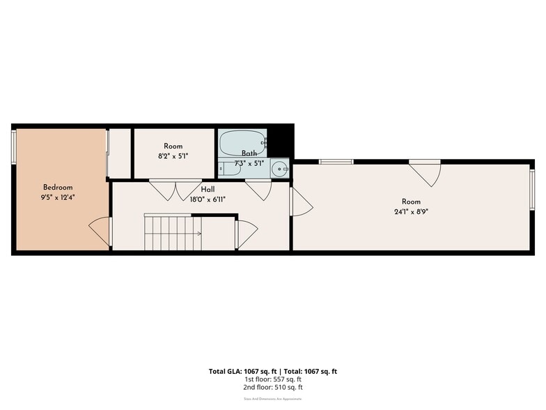 Floor Plans - 1st Floor - 2612 Ellsworth St