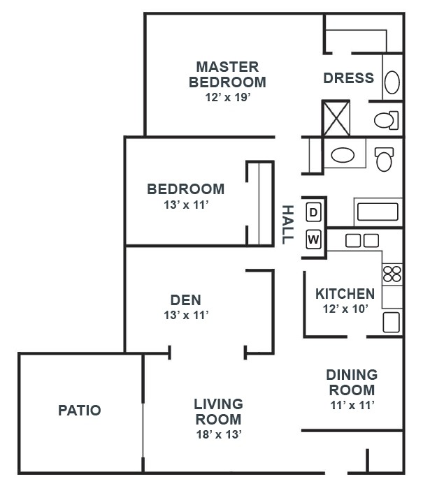 Floorplan - Vines at Shelby Crossing