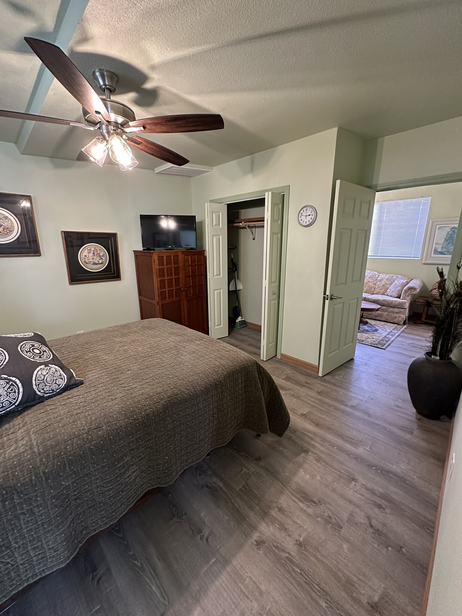 Bedroom and large closet - 400 Main St