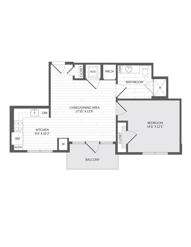Floorplan - Windsor Marina Bay Apartments