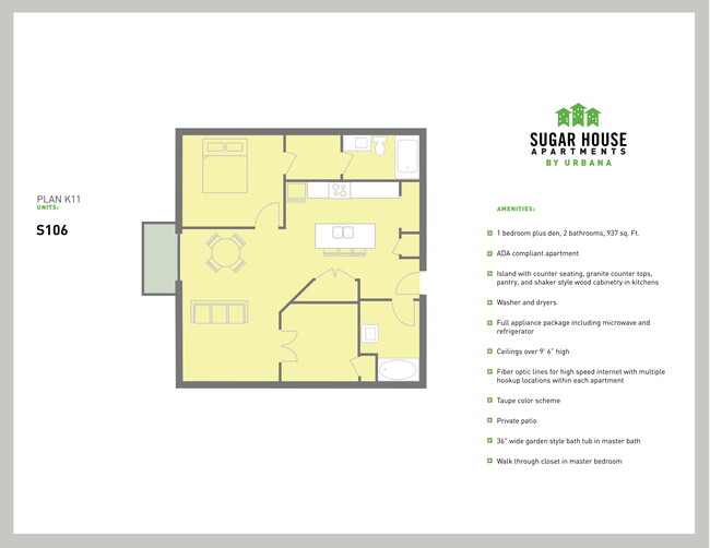 Floorplan - Sugar House Apartments By Urbana