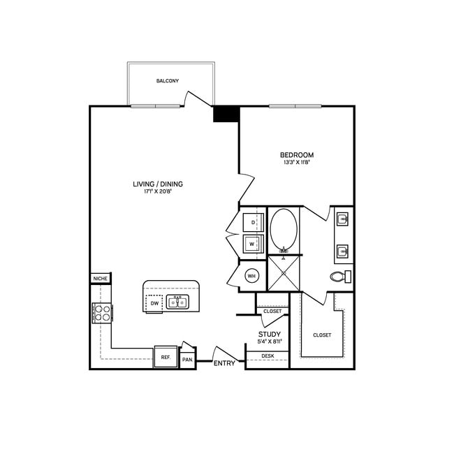 Floorplan - Allure at Southpark