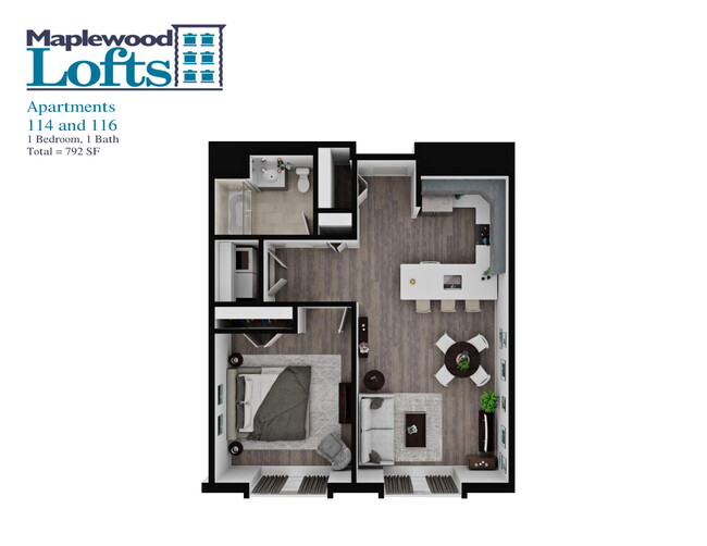 Floorplan - Maplewood Lofts