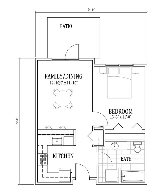 Floorplan - The Savoy at Lake City 55+ Senior Community