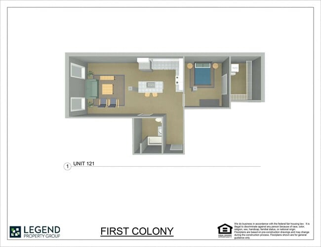 Floorplan - First Colony Flats