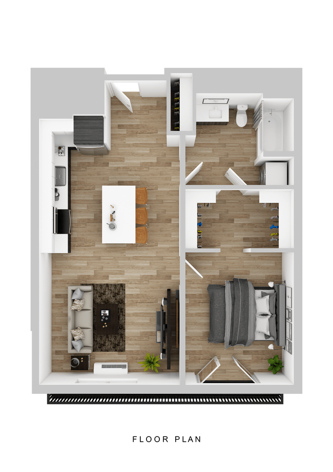 Floorplan - Hyas Point Apartments