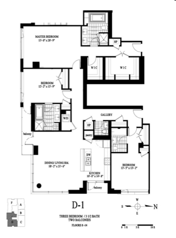 3BR/3.5BA - The Residences at Quorum Center