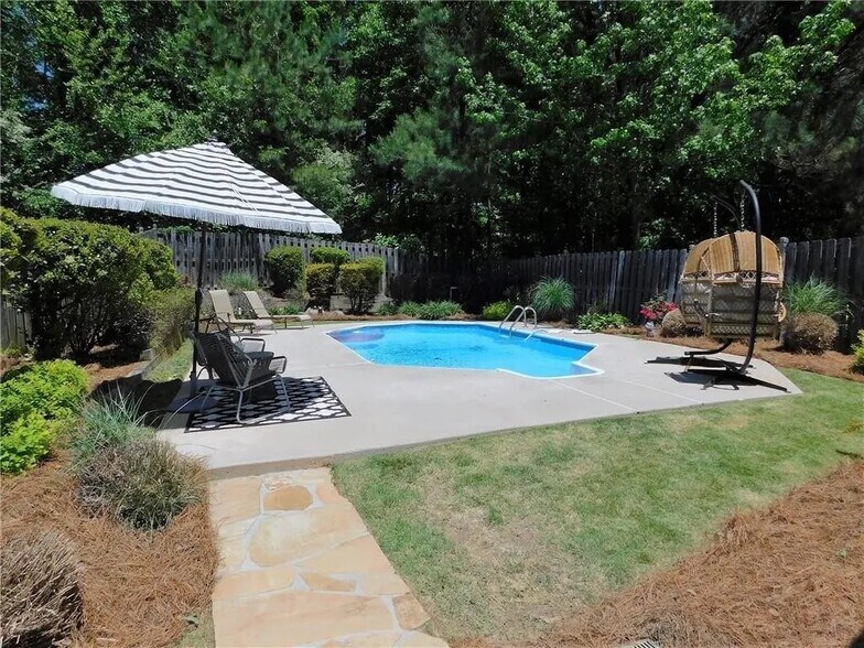 Private Pool Area - 351 Pinehurst Way