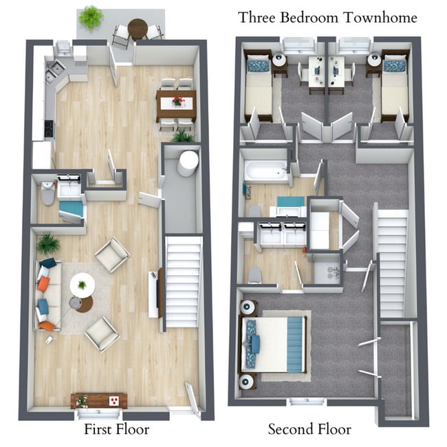 3x2 - Timbercreek Townhomes