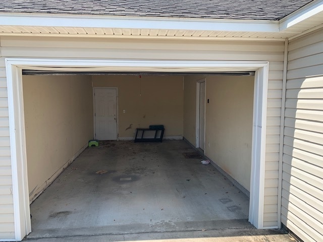 Garage with Automatic Door - 214 Pine St