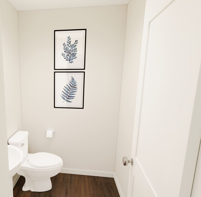 Convenient half-bath for guests and quick use - 719 Irma Dr