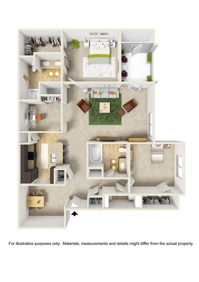 Floorplan - Landmark at Cypress Falls