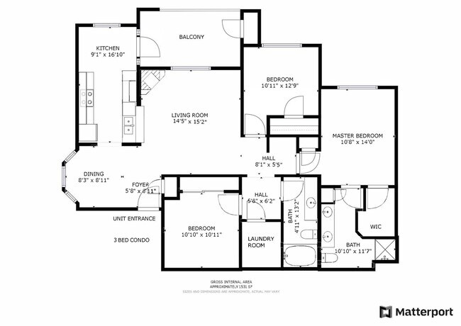 Building Photo - Second Floor Rear View 3 Bedroom in a Gated Community!