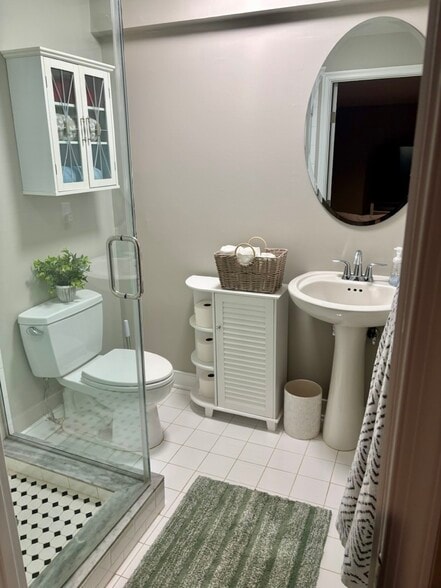 Basement Bathroom with Shower - 1101 Swissvale Pl