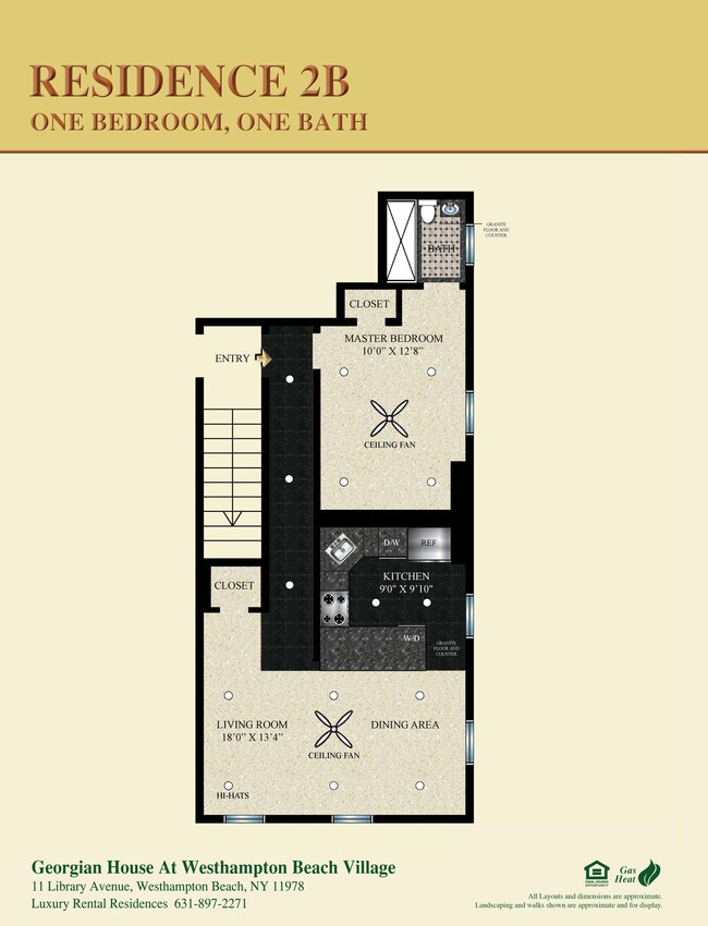 Floorplan - Georgian House At Westhampton Beach Village