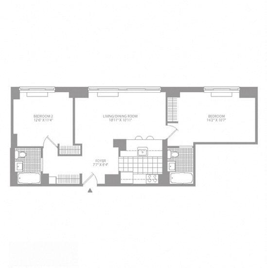Floorplan - 111 Worth