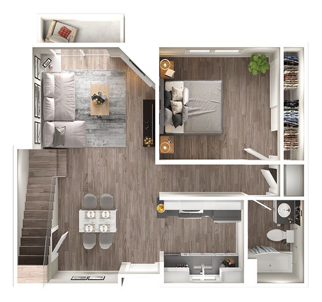 Floorplan - Vue Sherman Oaks