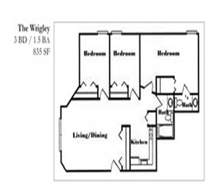 3BR/1.5BA - Madison Terrace