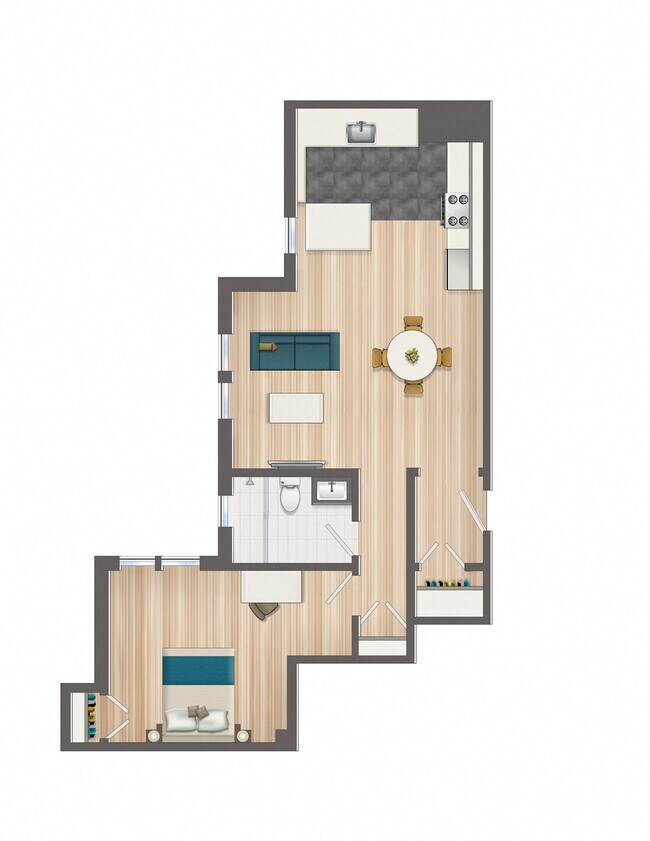 Floorplan - Serenade Apartments