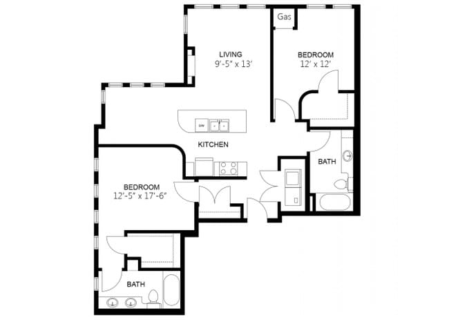 Floorplan - Siena Apartment Homes