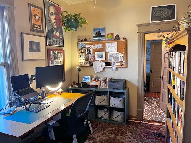 First bedroom (or office) - 3412 N Raleigh St