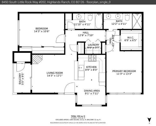Building Photo - $2,100 - 2-Bed, 2-Bath Condo in Highlands ...