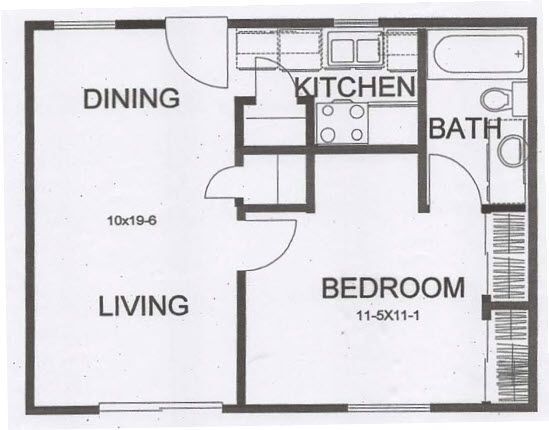 Floorplan - Mayfair Apartments