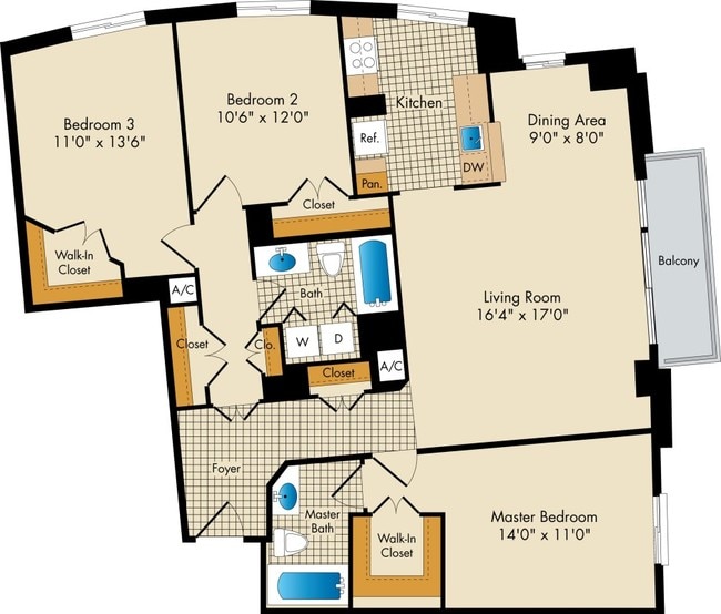 Floorplan - The Metropolitan